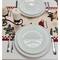 Wizardi 13.75" x 71" Classic Holiday Ornaments Christmas Table Runner